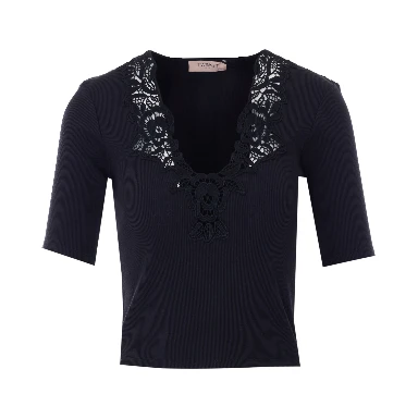 Twin-set T-shirts and Polos Black