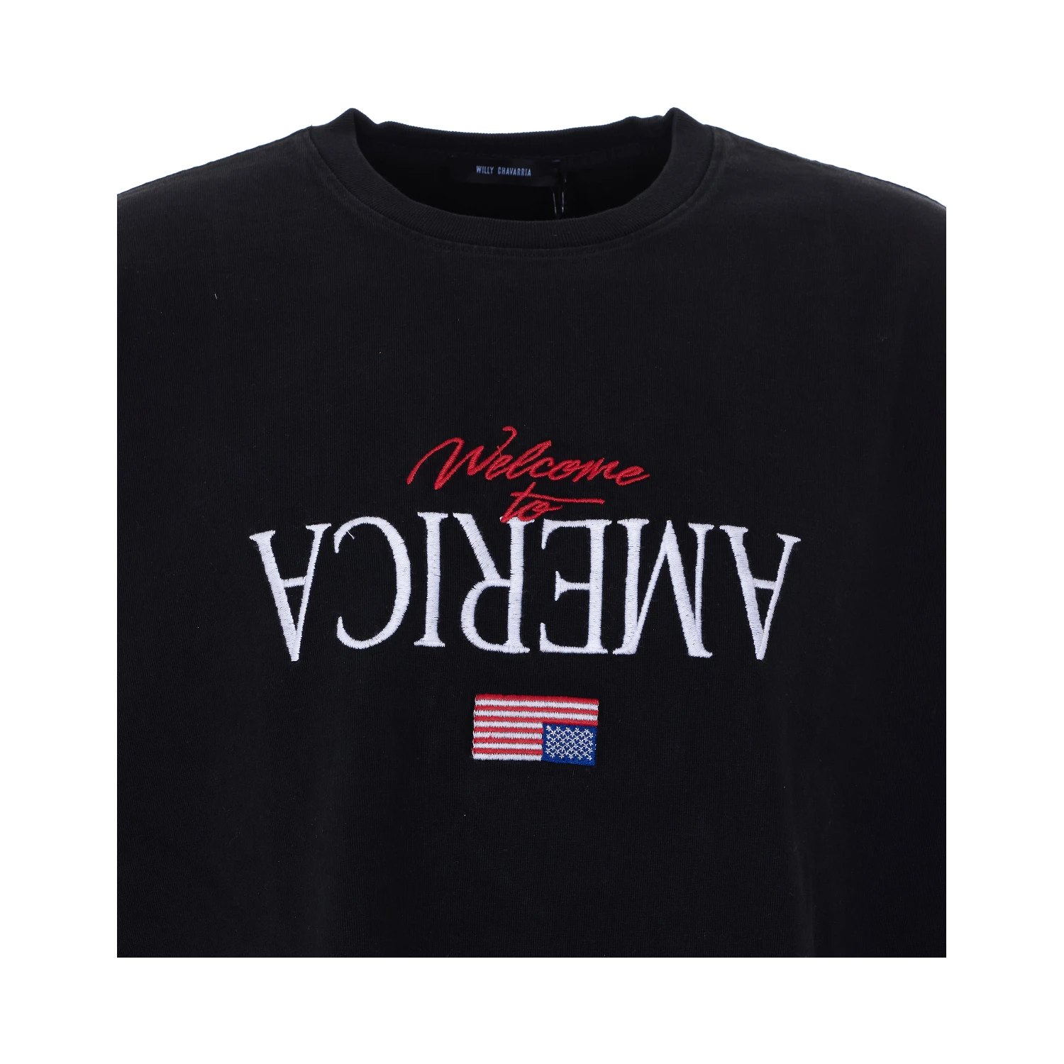 WILLY CHAVARRIA T-shirts and Polos Black