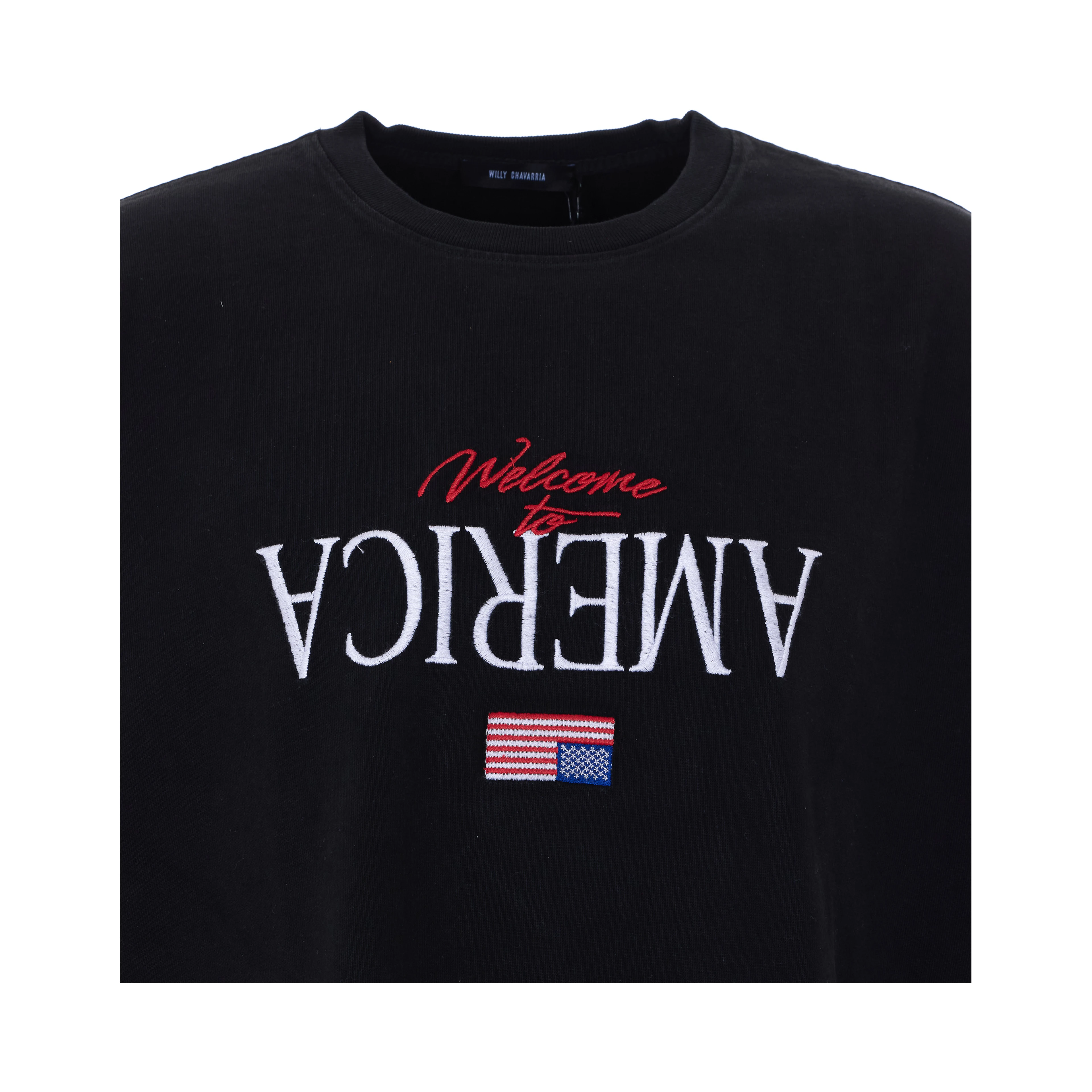 WILLY CHAVARRIA T-shirts and Polos Black