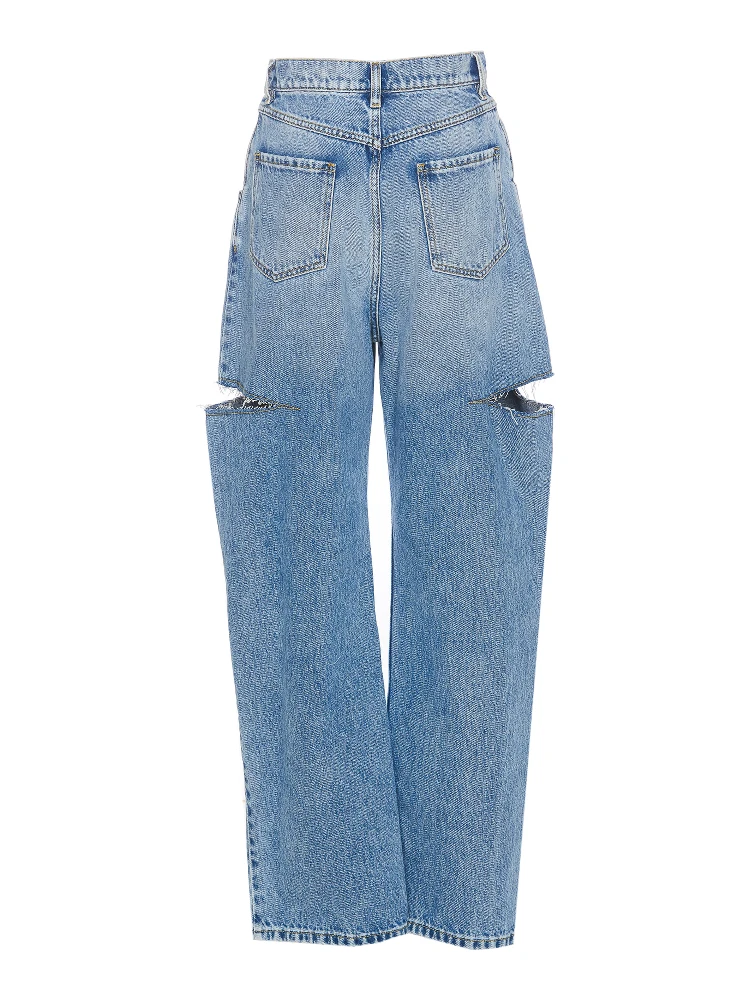 Maison Margiela Trousers Blue alternative