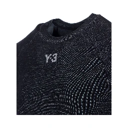 Y-3 T-shirts and Polos Black