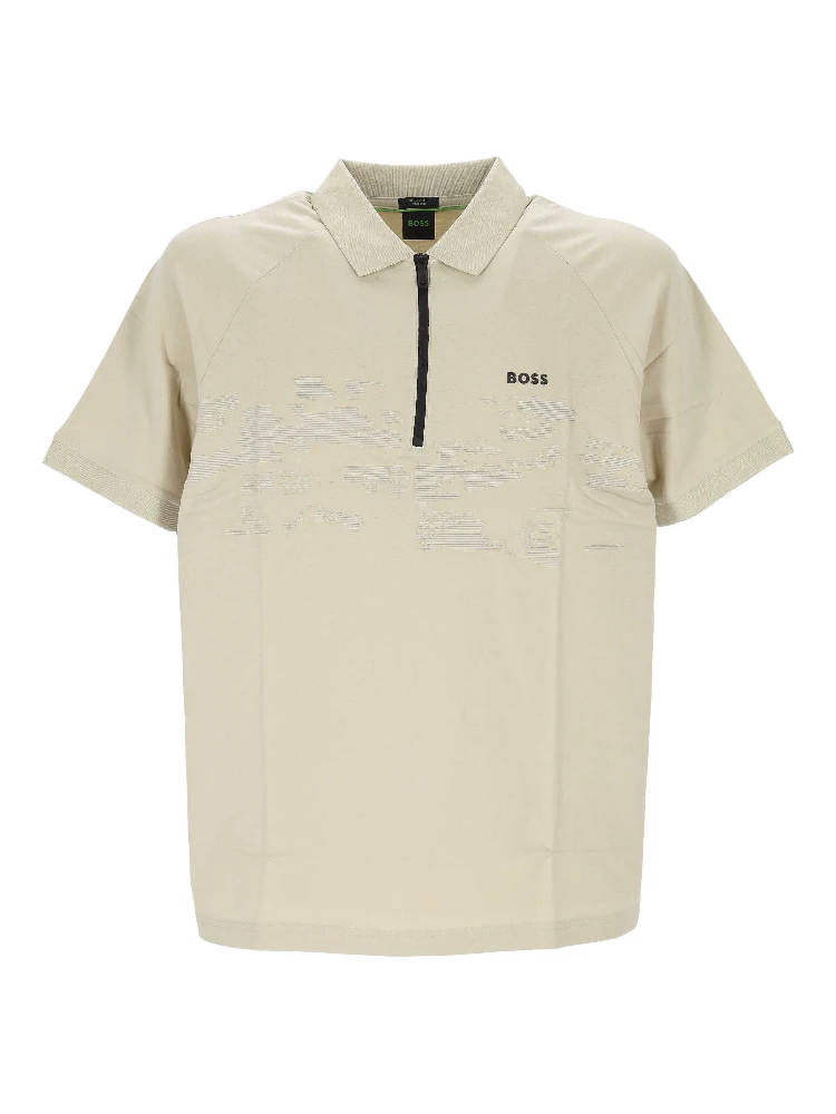 BOSS T-shirts and Polos Beige