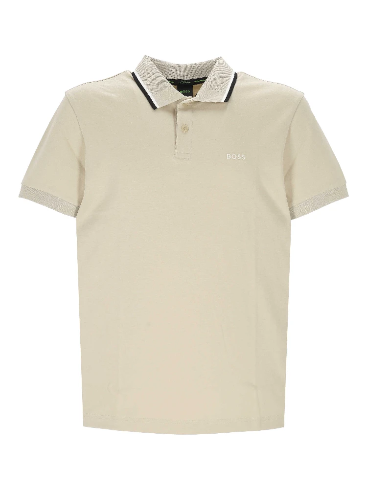 BOSS T-shirts and Polos Beige
