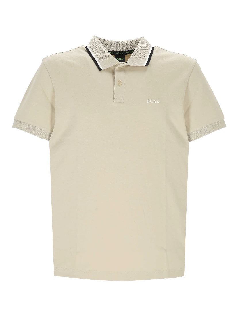 BOSS T-shirts and Polos Beige