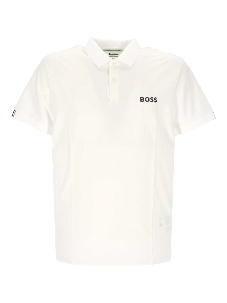 BOSS T-shirts and Polos White