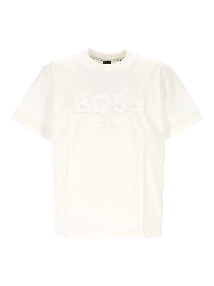 BOSS T-shirts and Polos White