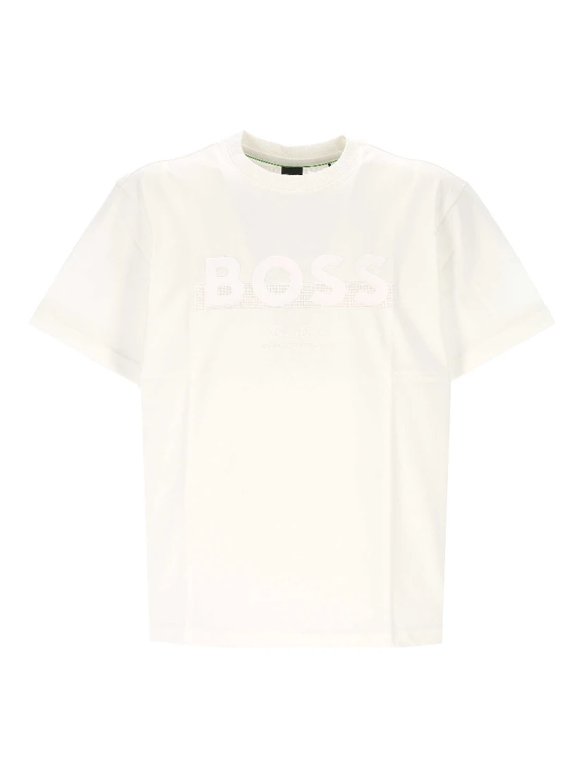 BOSS T-shirts and Polos White