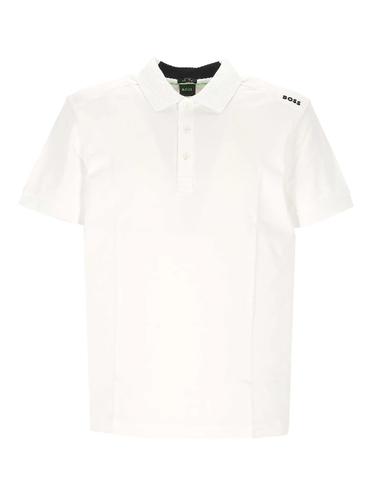 BOSS T-shirts and Polos White