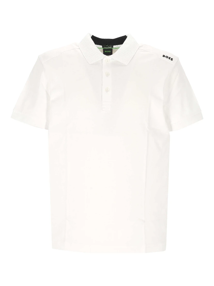 BOSS T-shirts and Polos White