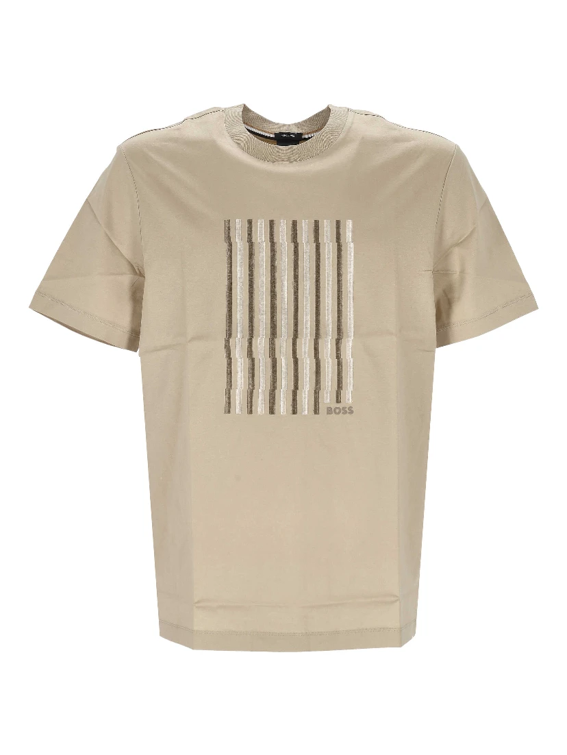 BOSS T-shirts and Polos Beige