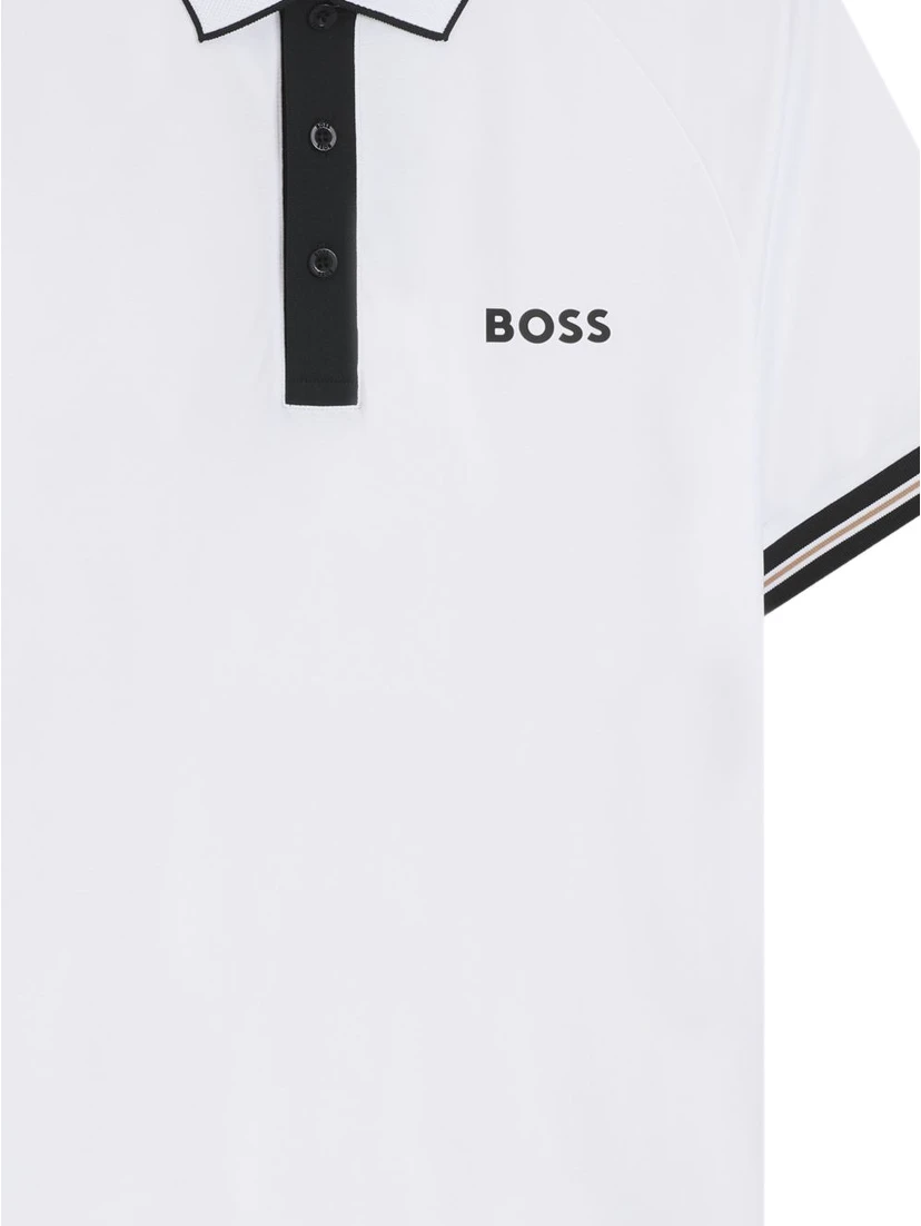 BOSS T-shirts and Polos White