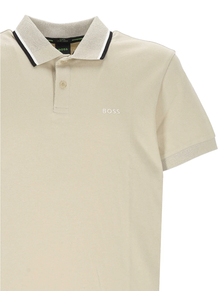 BOSS T-shirts and Polos Beige