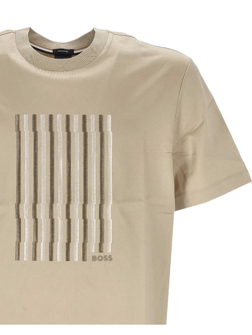 BOSS T-shirts and Polos Beige