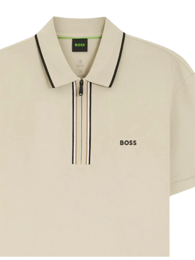 BOSS T-shirts and Polos Beige
