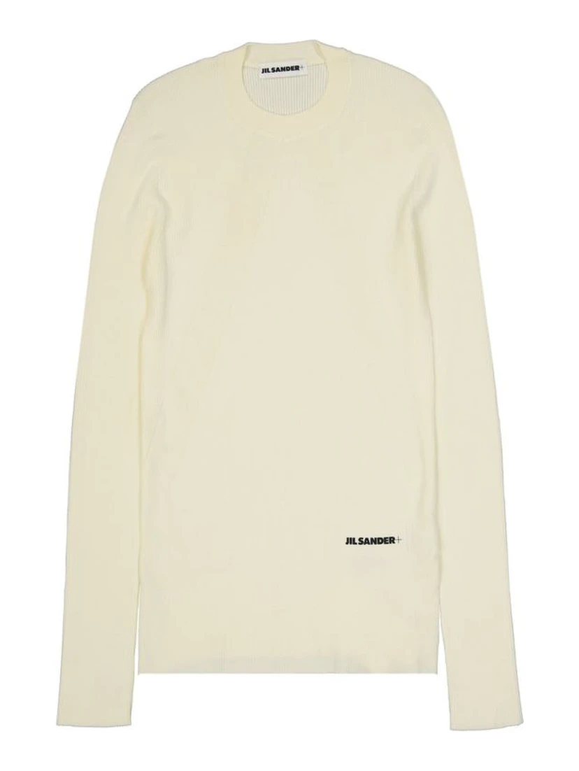 White Cotton Sweatshirt