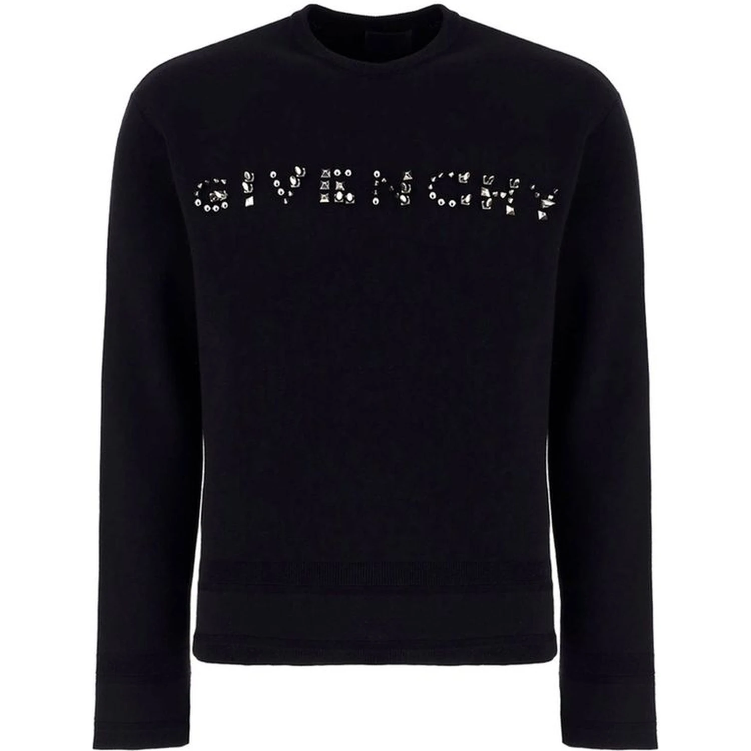 Black Cotton Sweatshirt