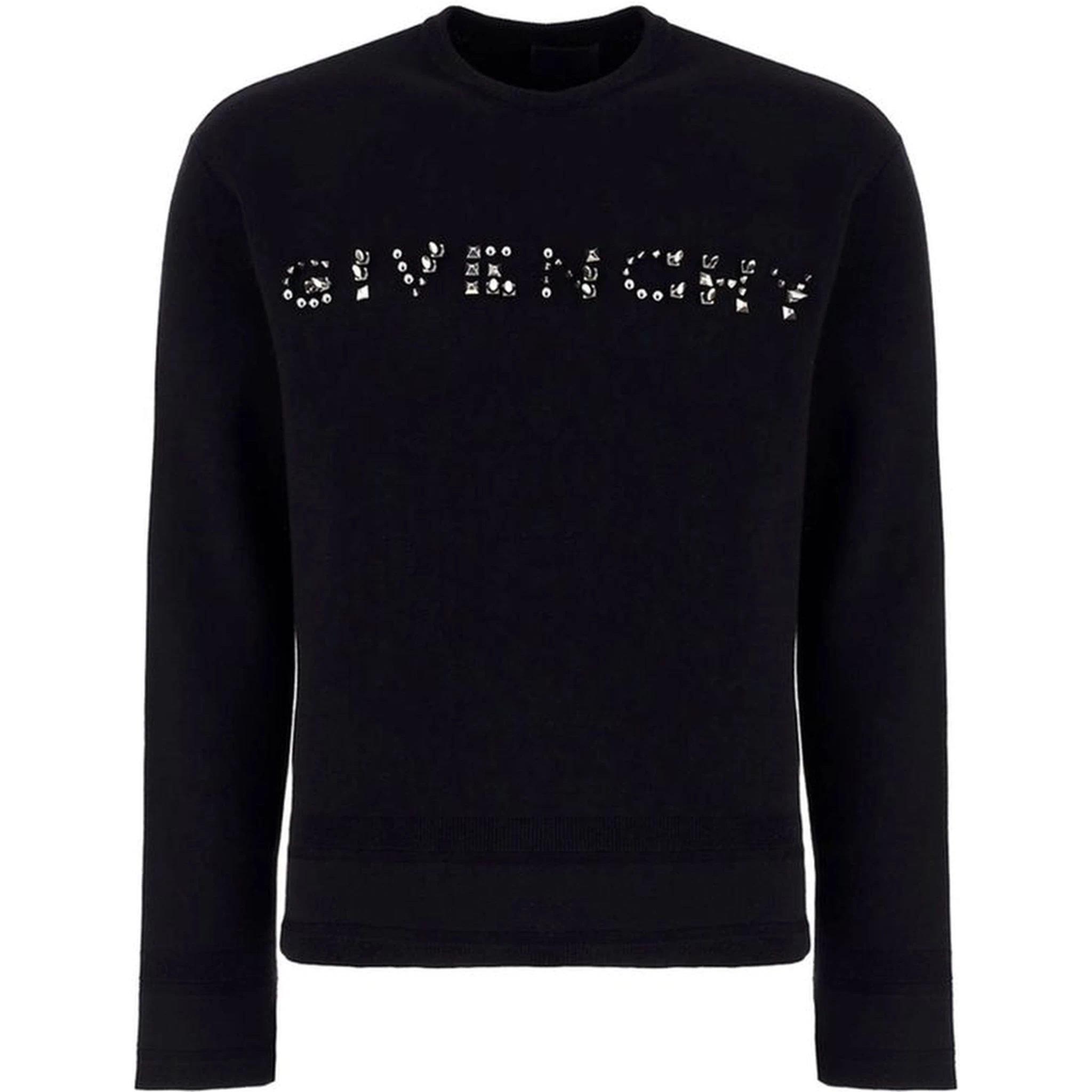 Black Cotton Sweatshirt