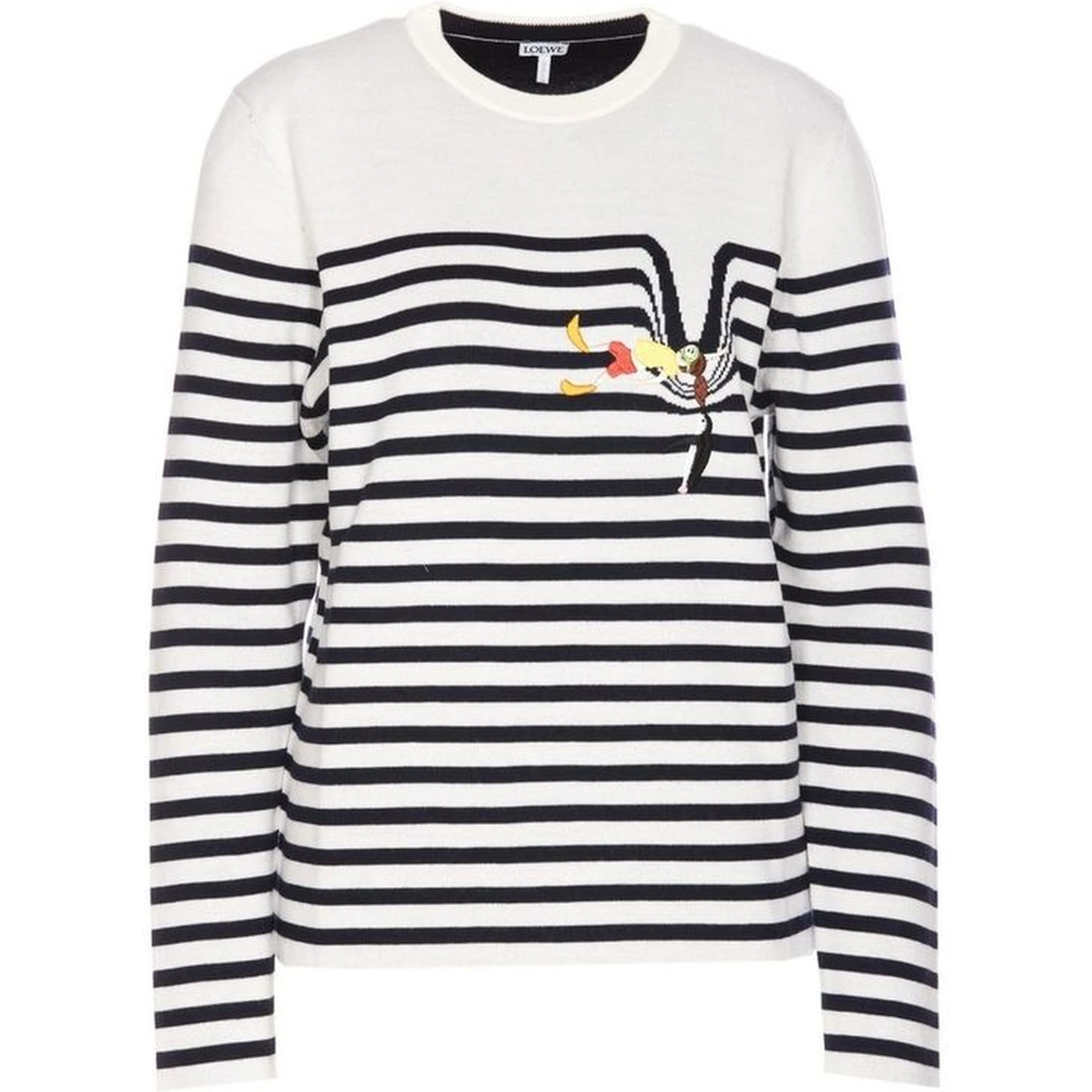 White Elastane Sweatshirt