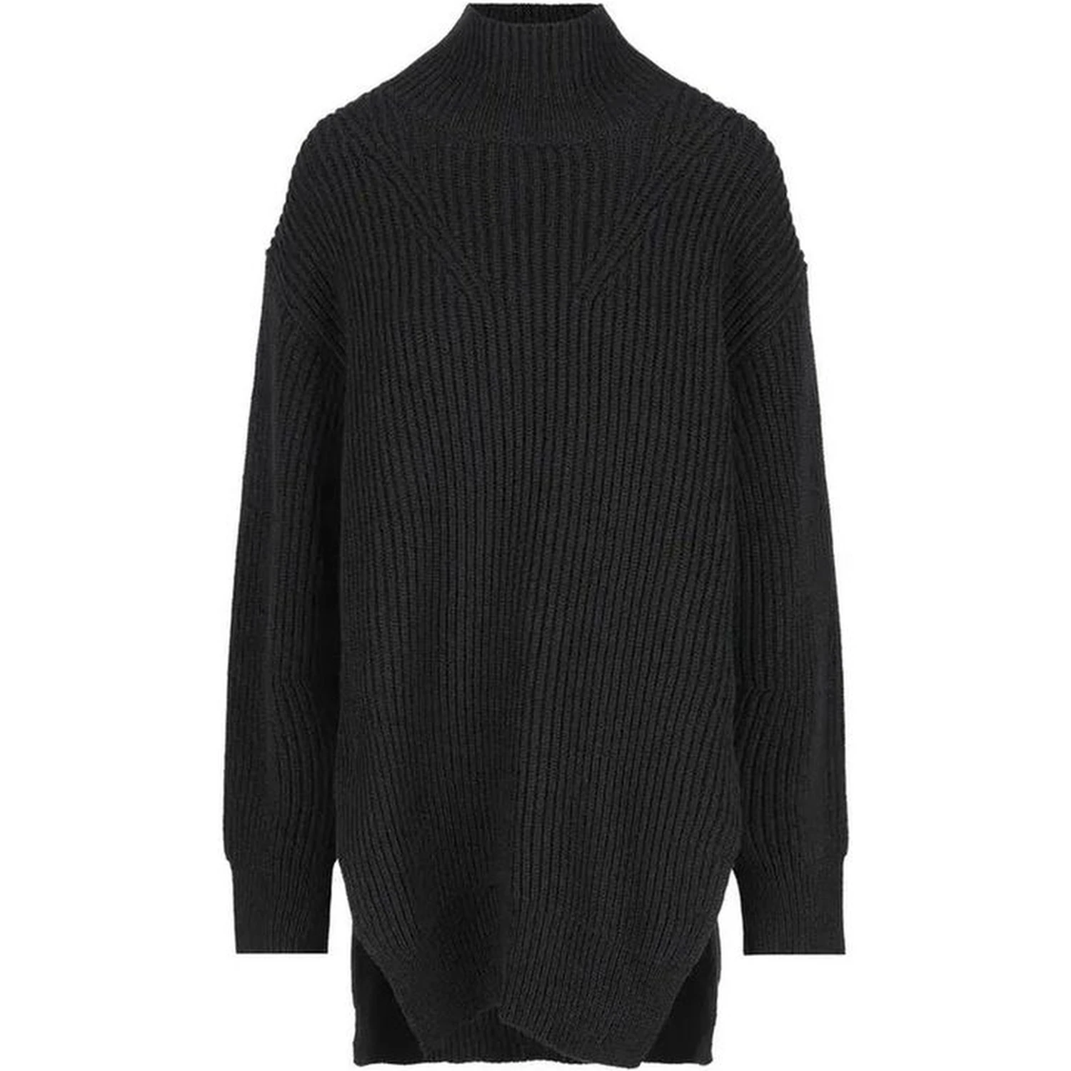 Black Wool Turtleneck