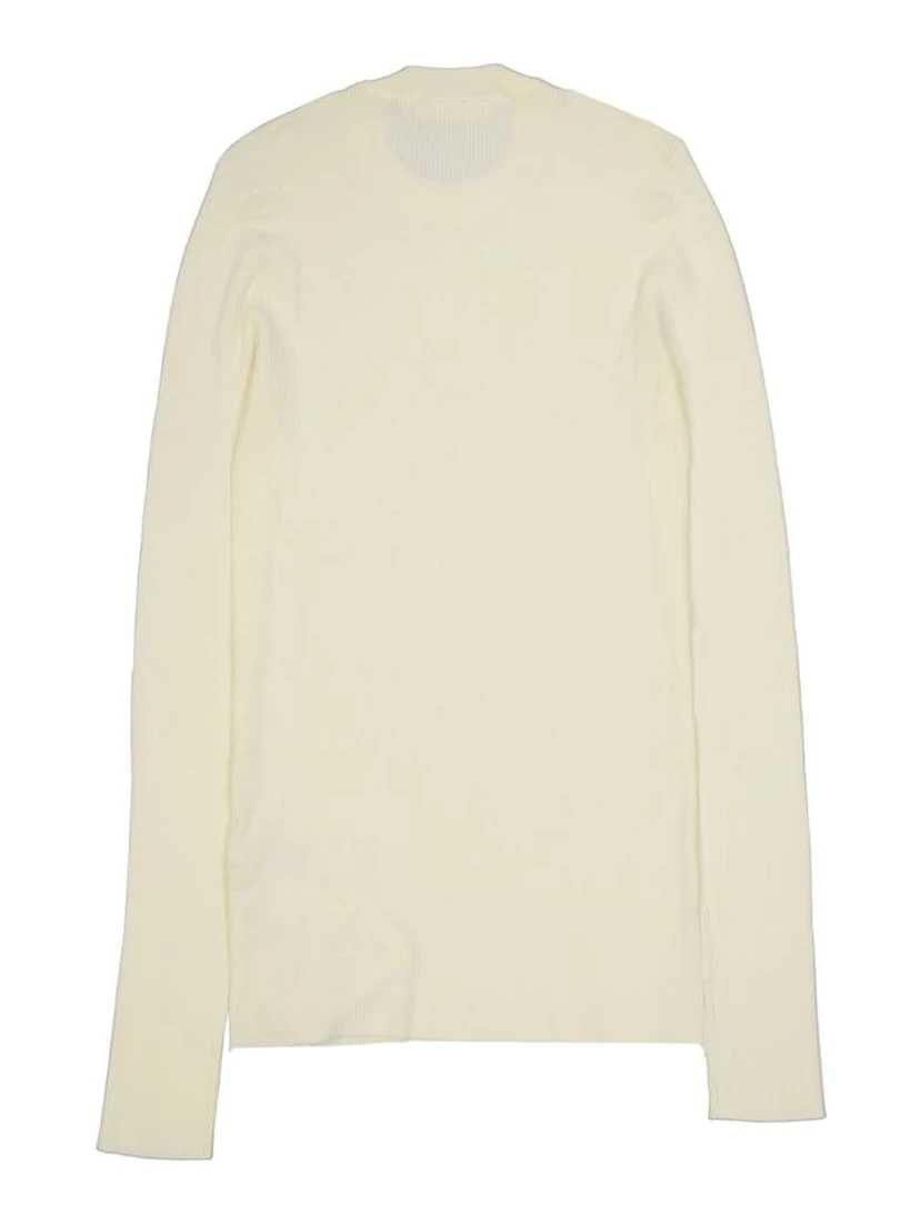 White Cotton Sweatshirt