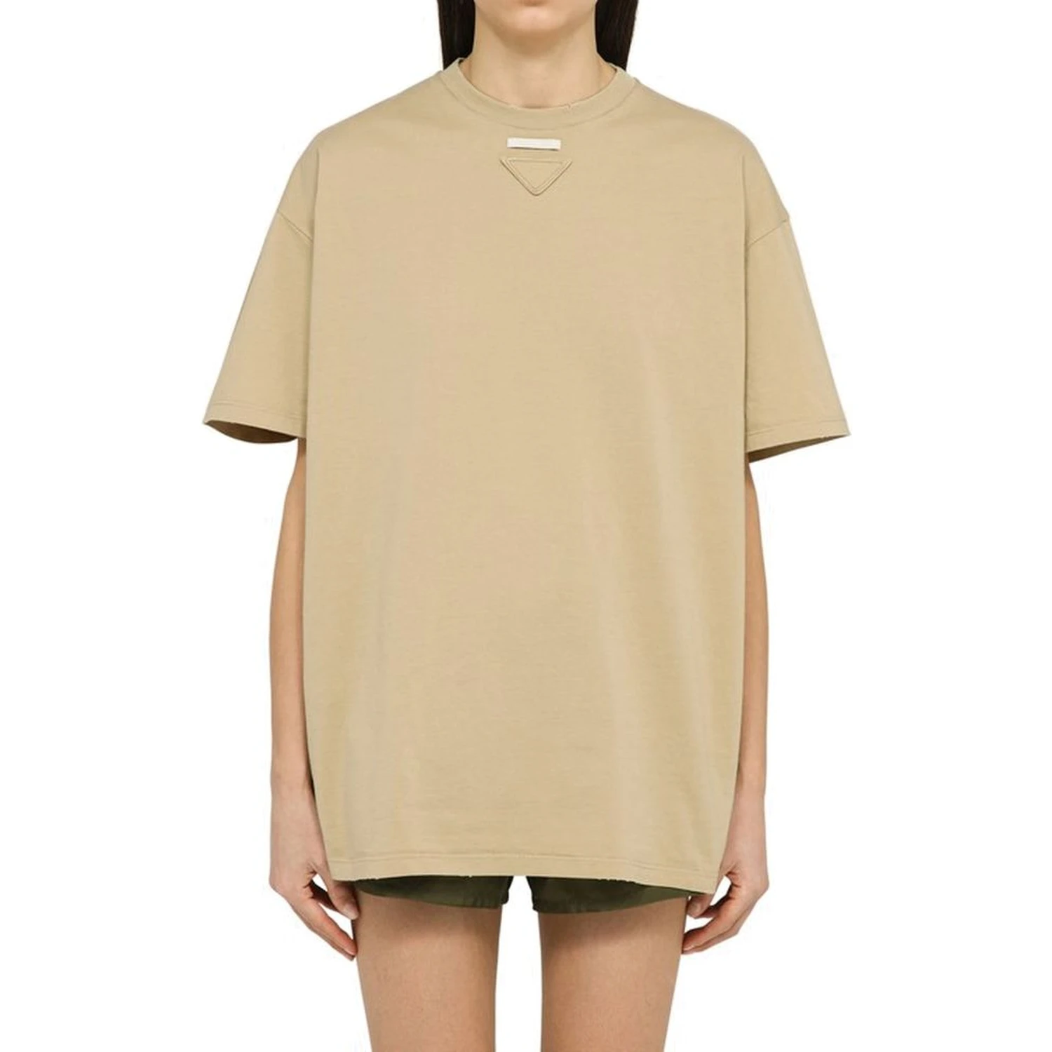 Beige Cotton Sportswear