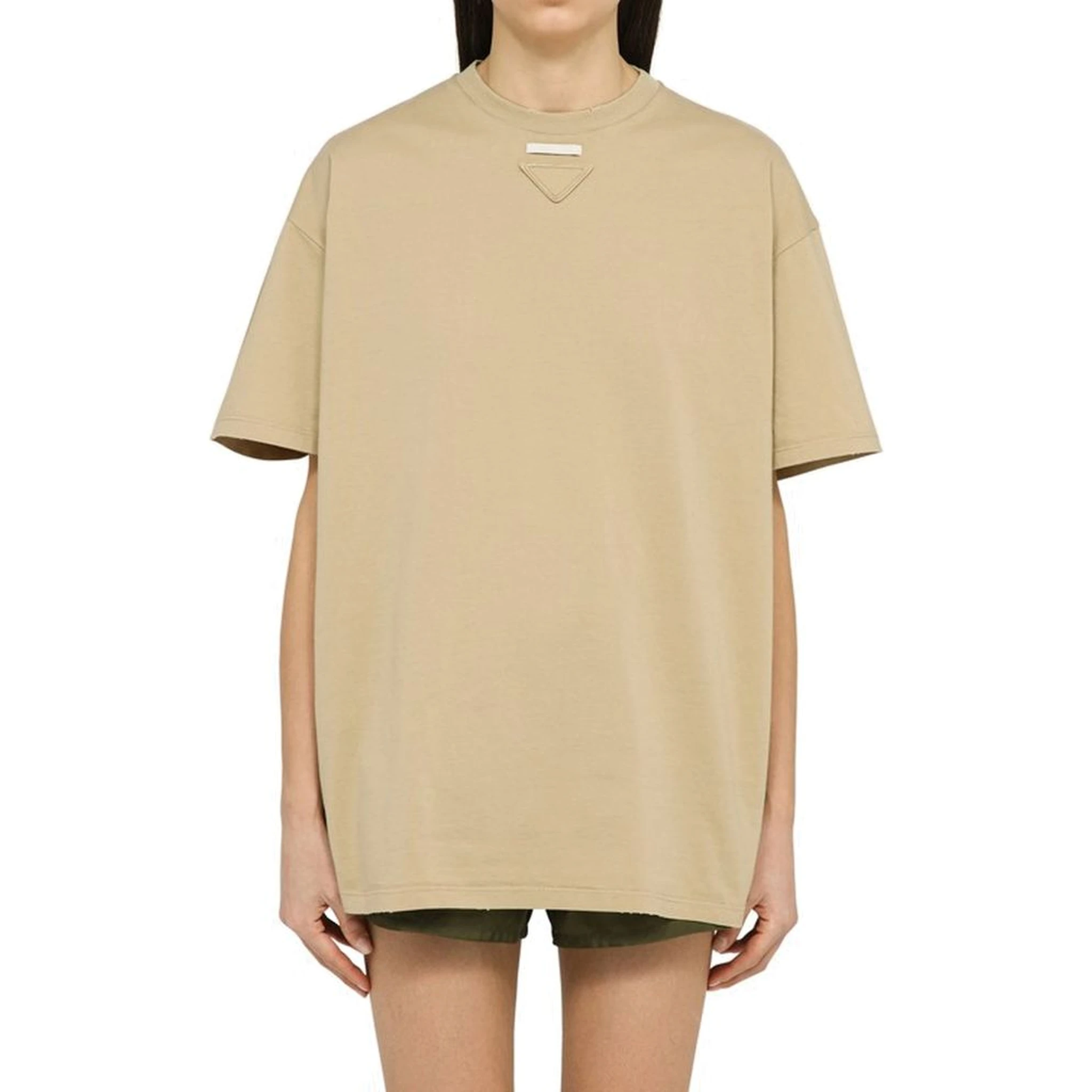 Beige Cotton Sportswear