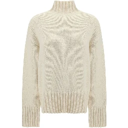 White Silk Sweatshirt