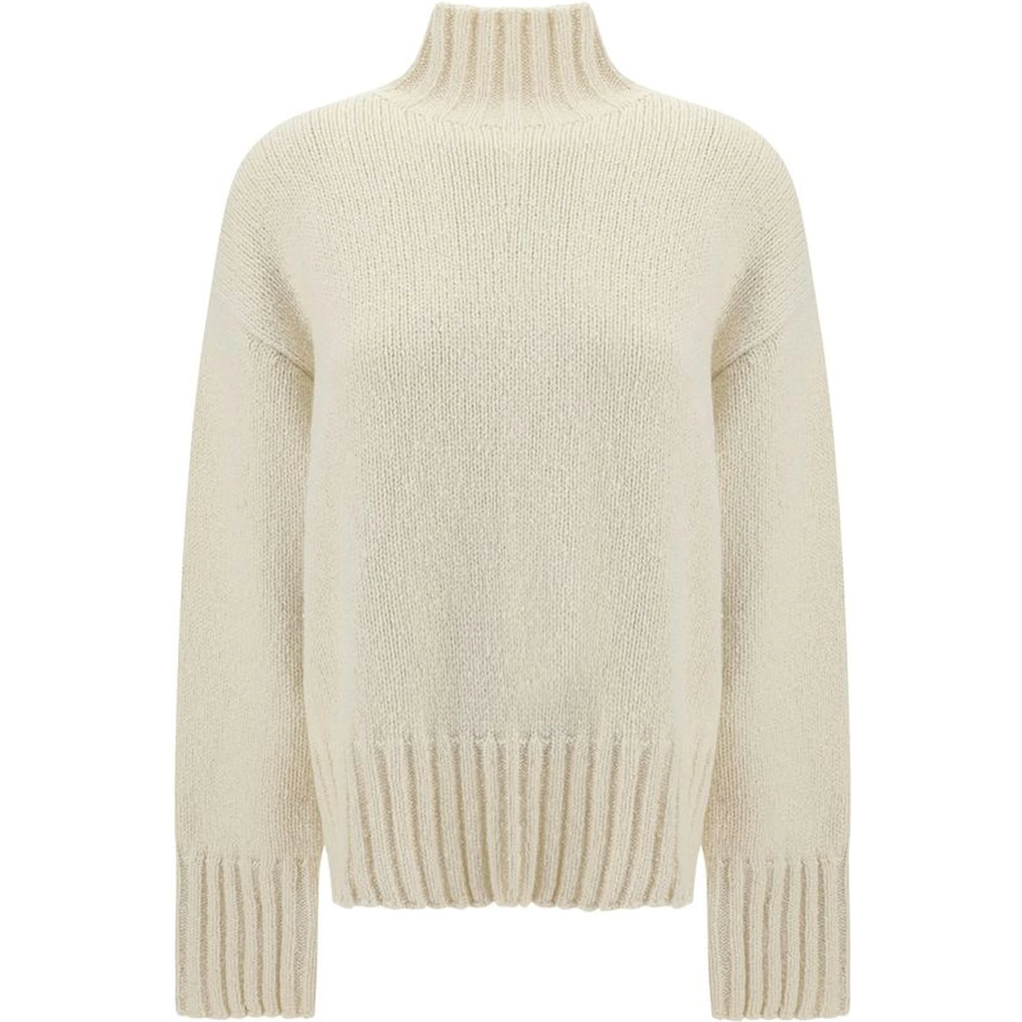 White Silk Sweatshirt