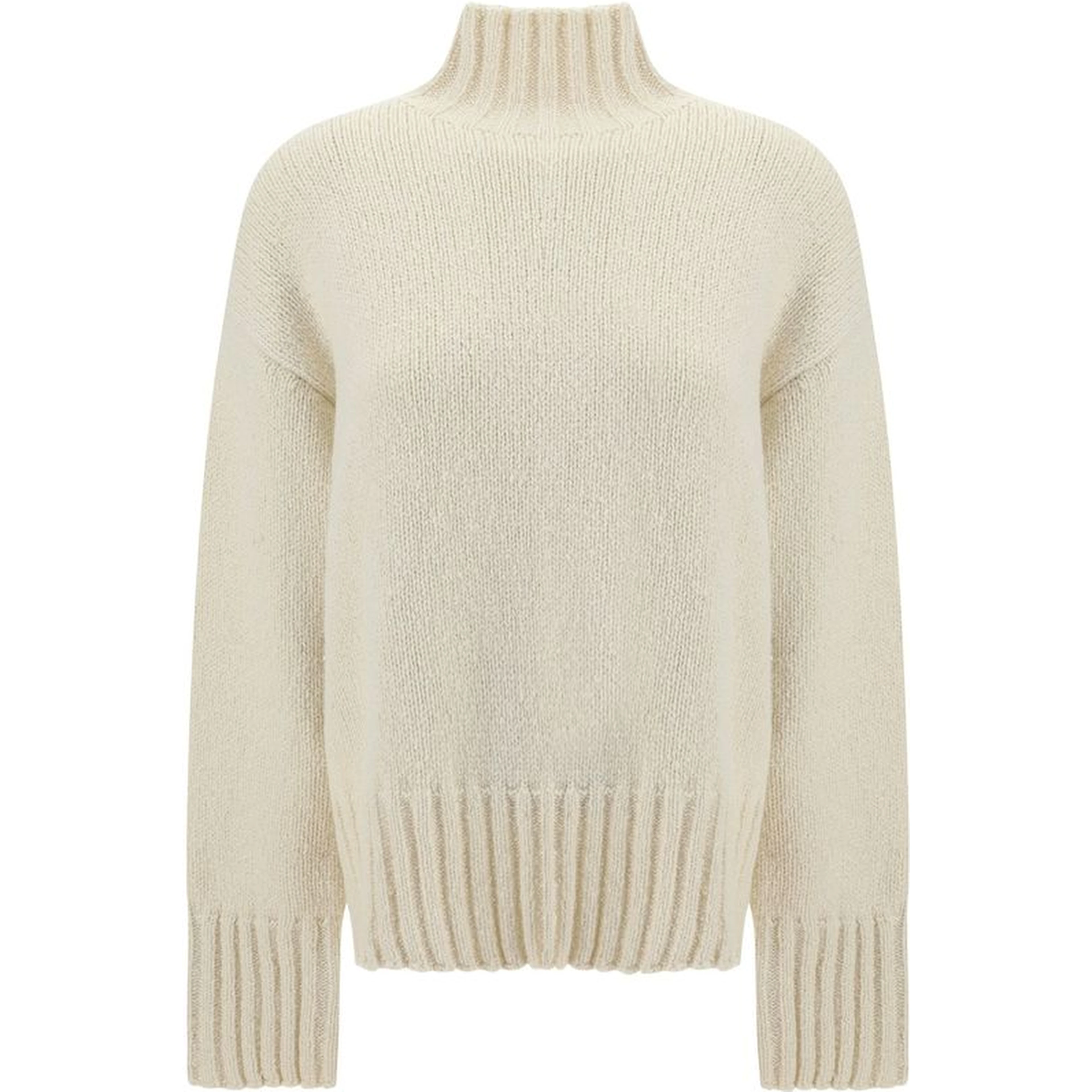White Silk Sweatshirt