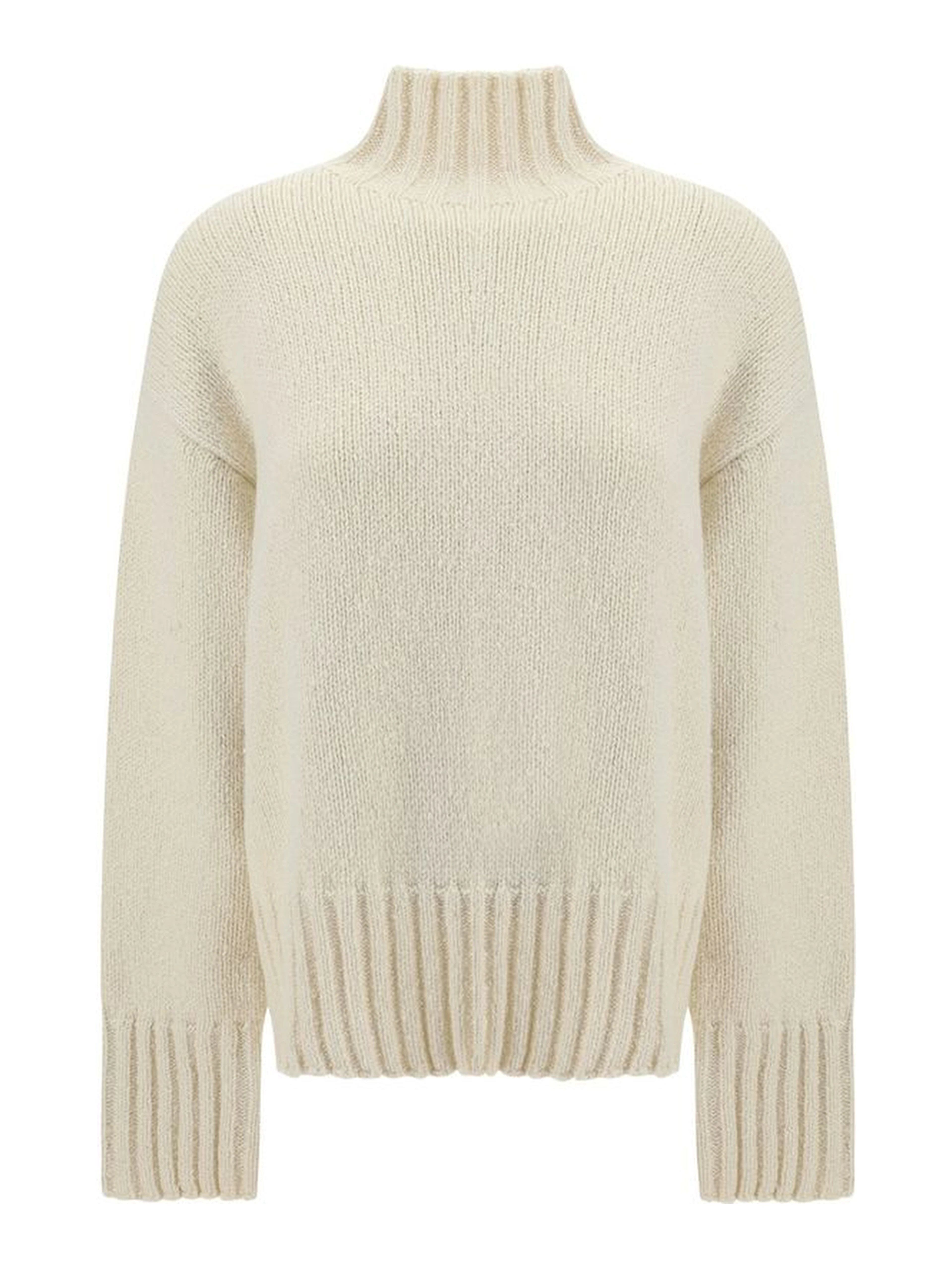 White Silk Sweatshirt