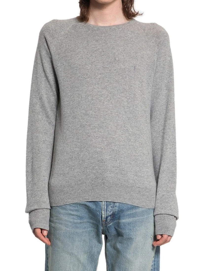 Gray Cashmere Sweater