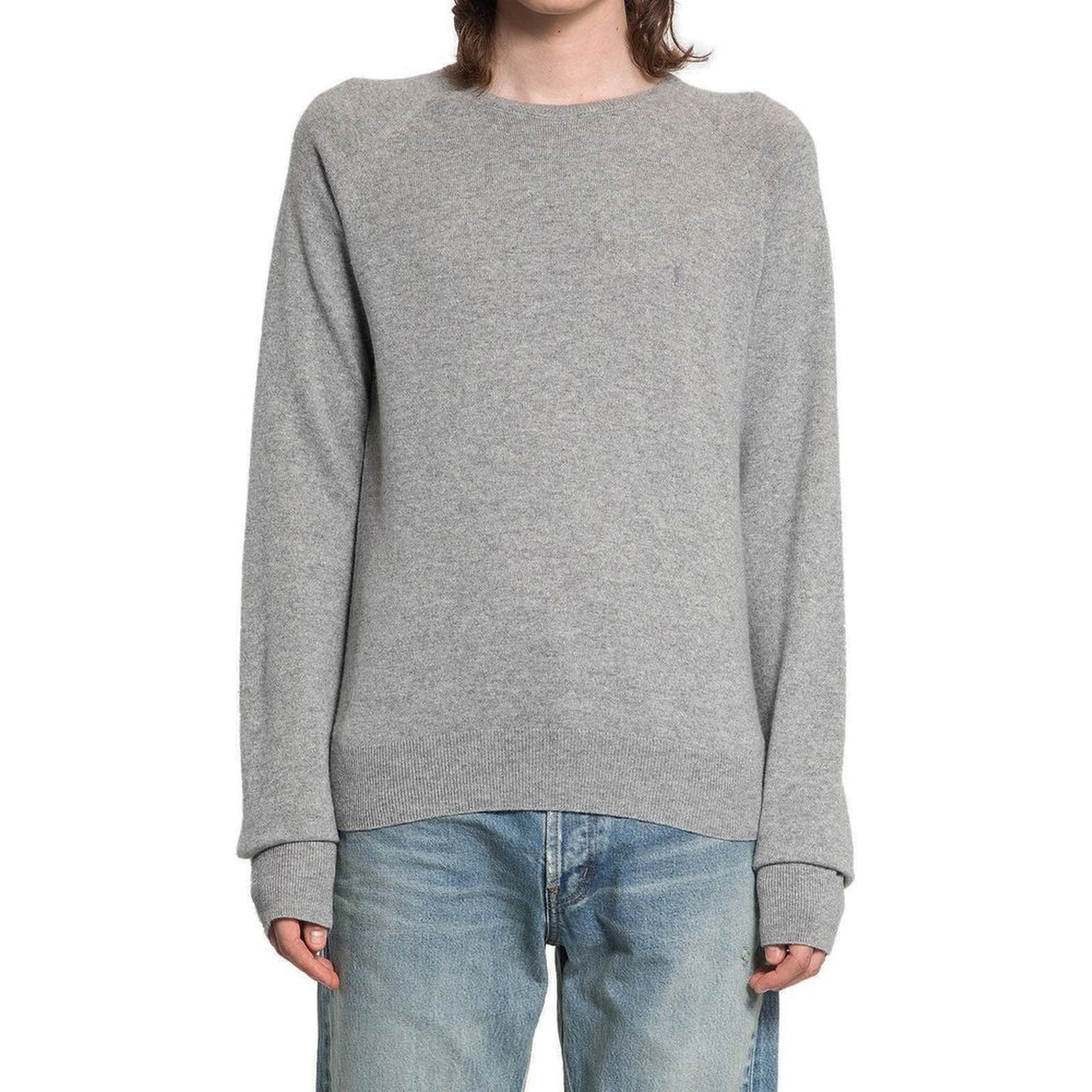 Gray Cashmere Sweater