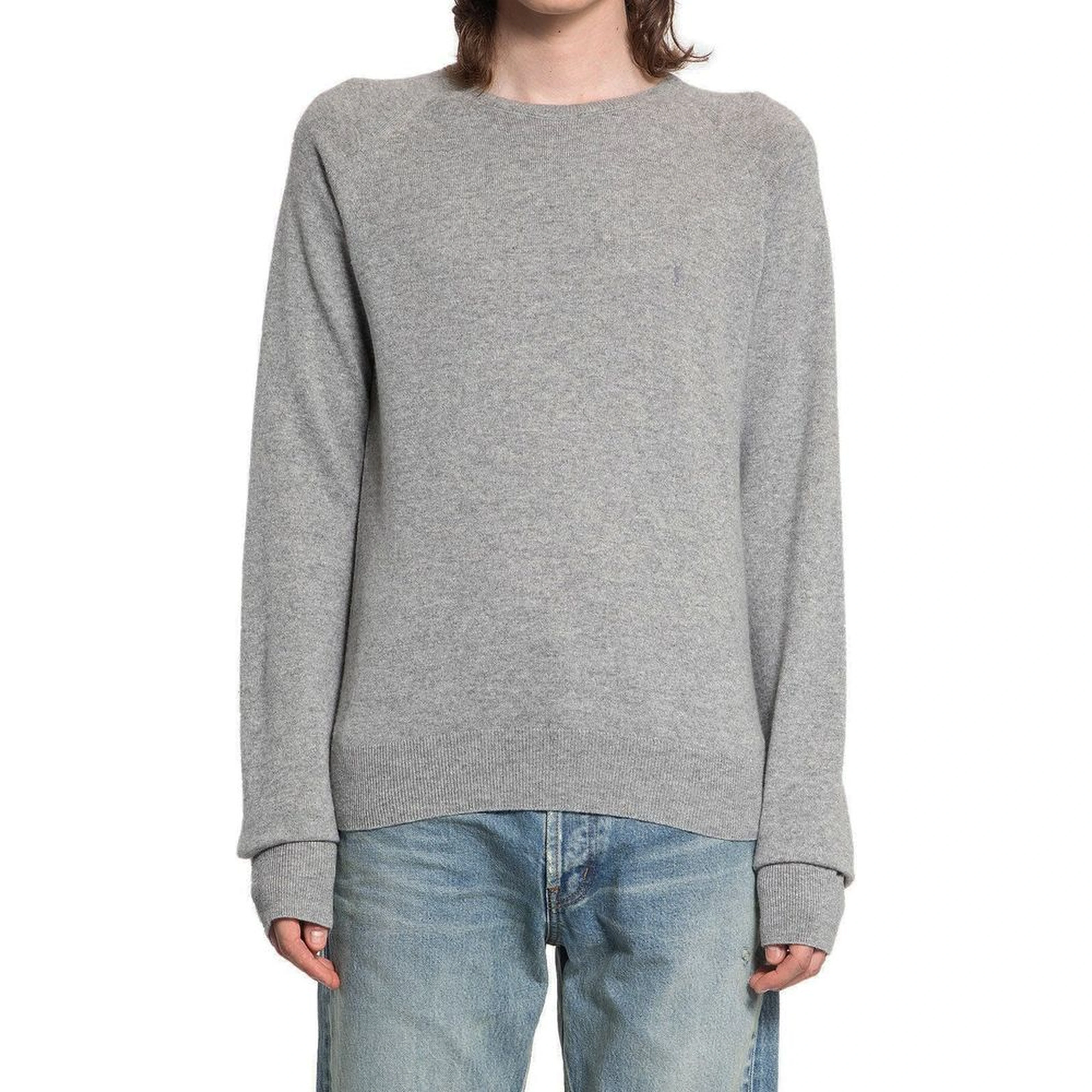 Gray Cashmere Sweater