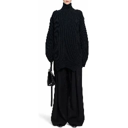 Black Wool Turtleneck