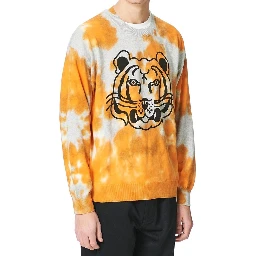 Orange Cotton Sweatshirt