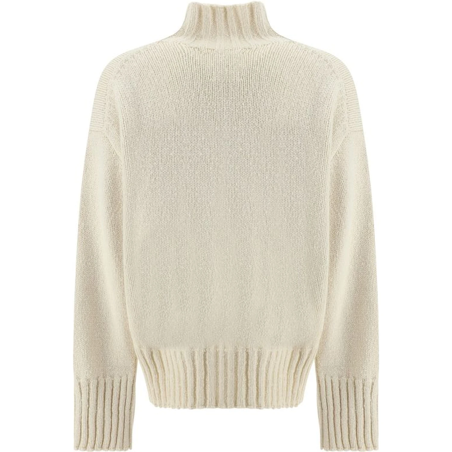 White Silk Sweatshirt