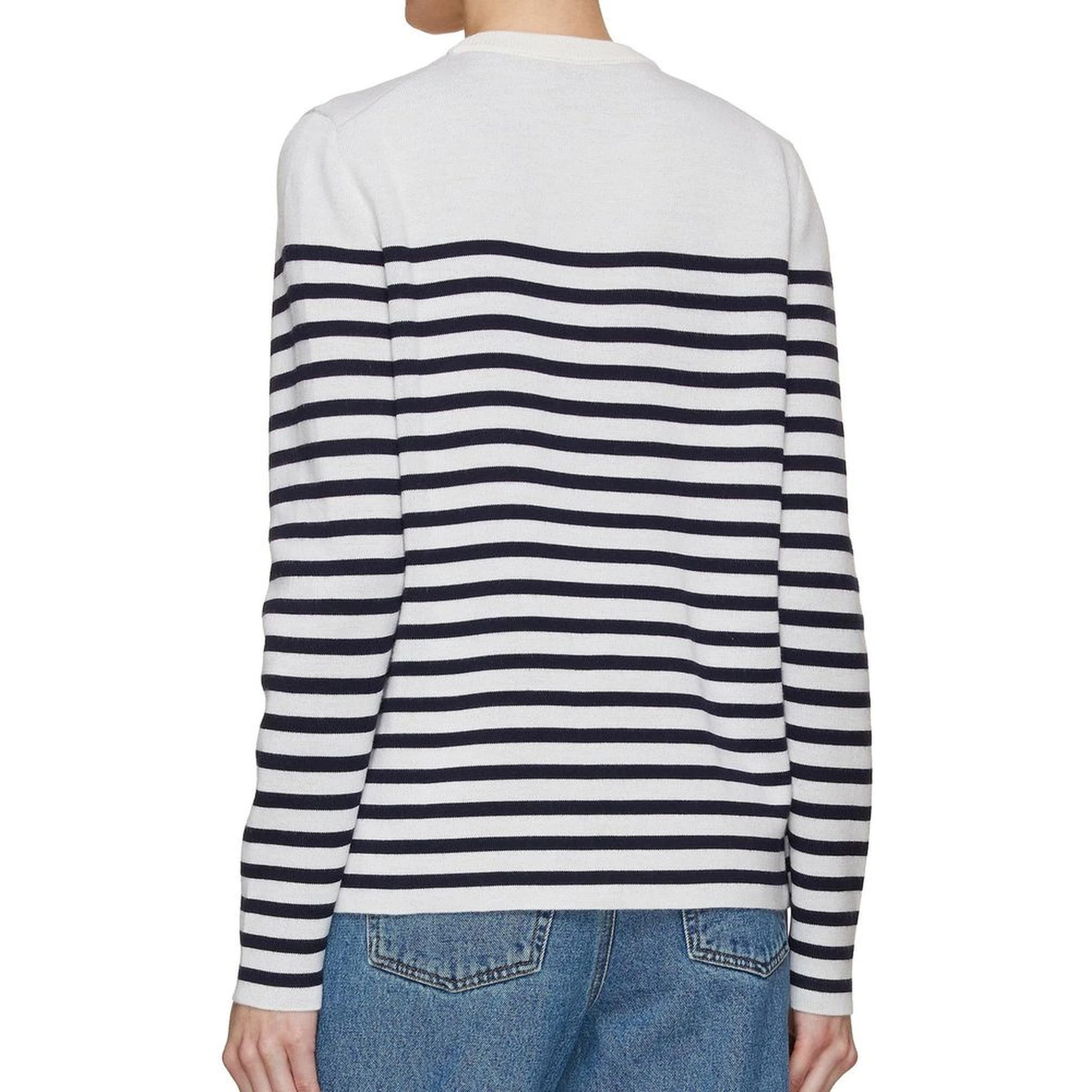 White Elastane Sweatshirt