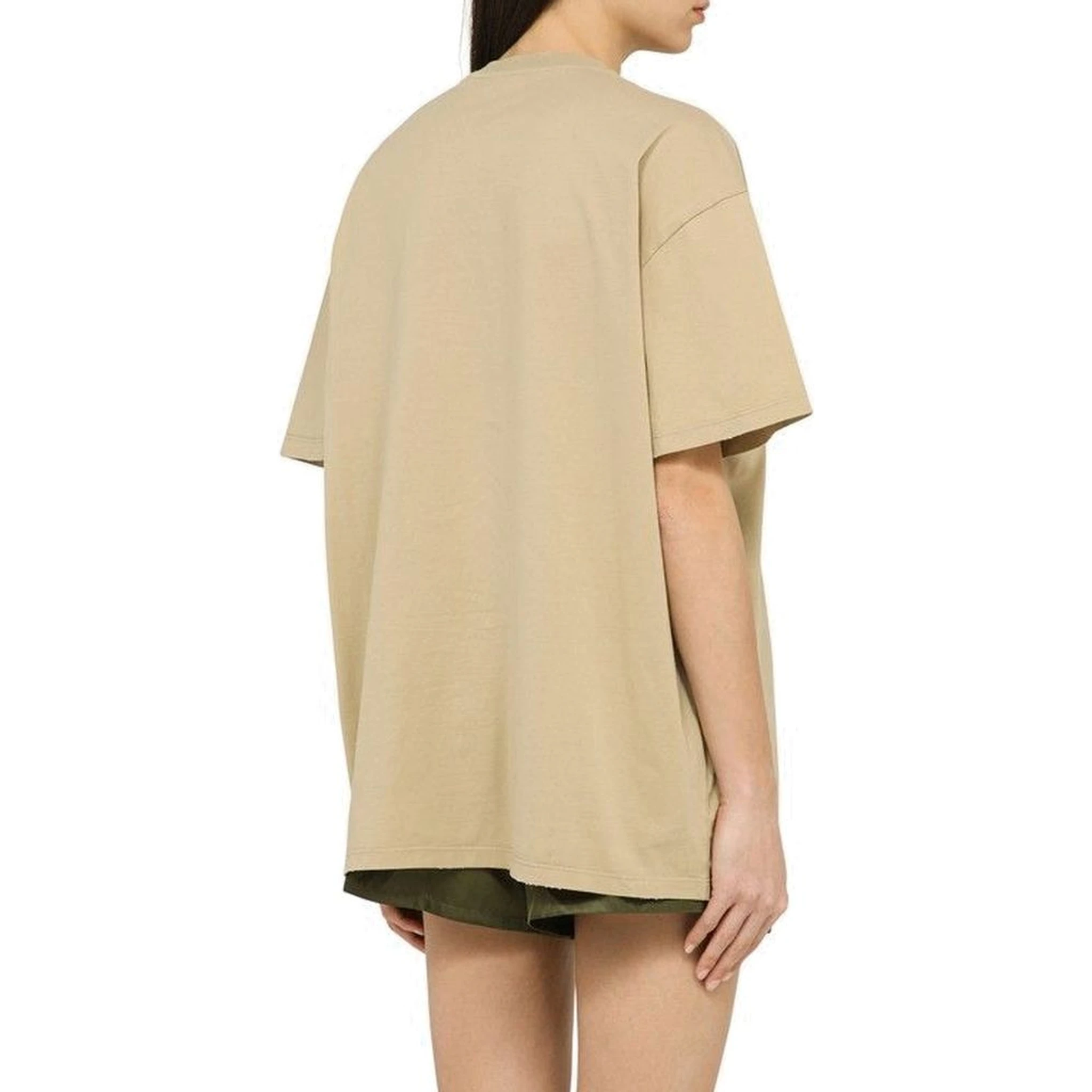 Beige Cotton Sportswear