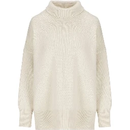 White Cashmere Turtleneck