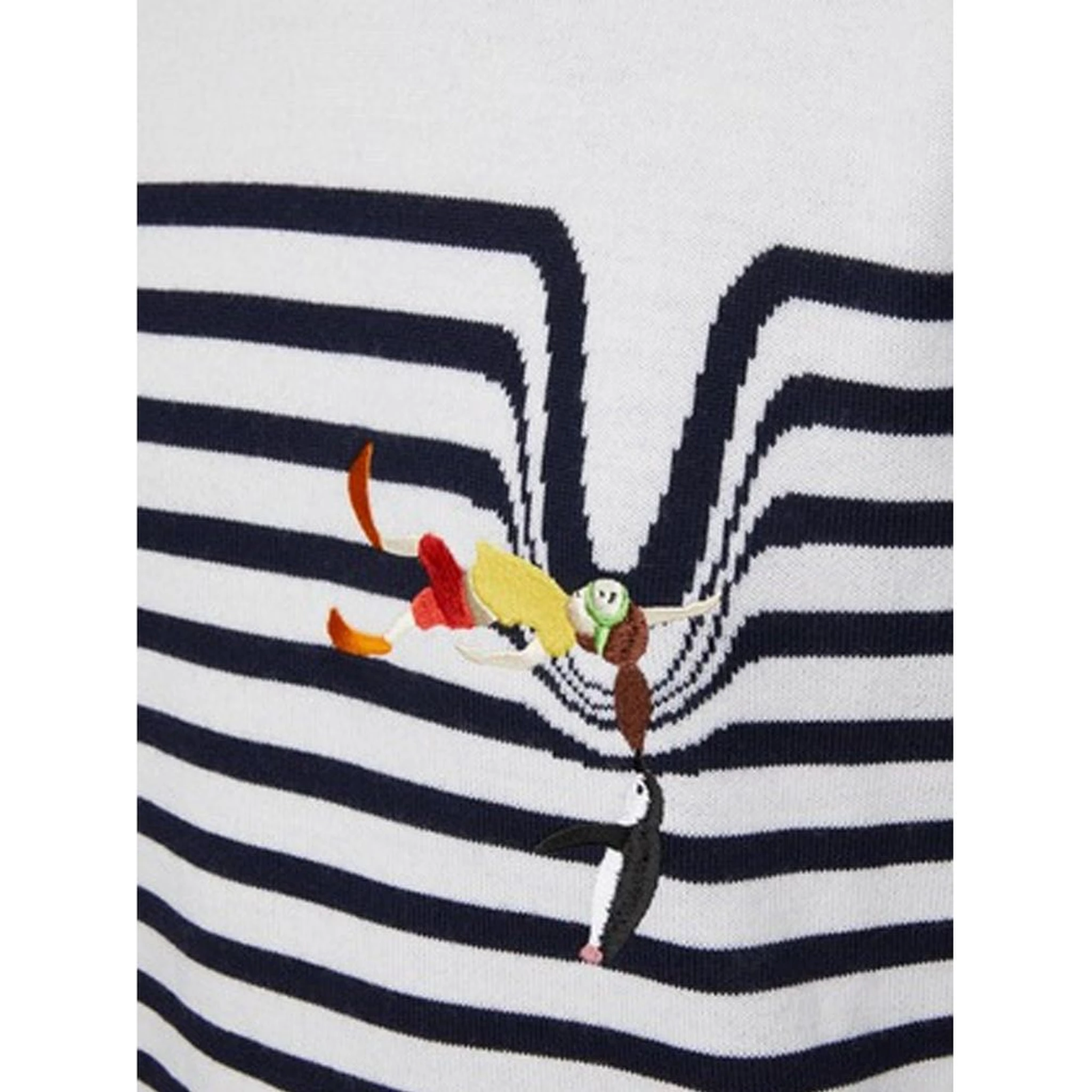 White Elastane Sweatshirt