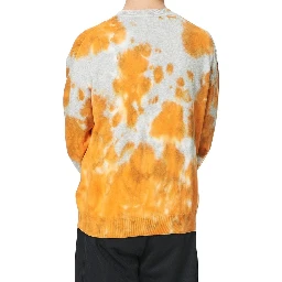 Orange Cotton Sweatshirt
