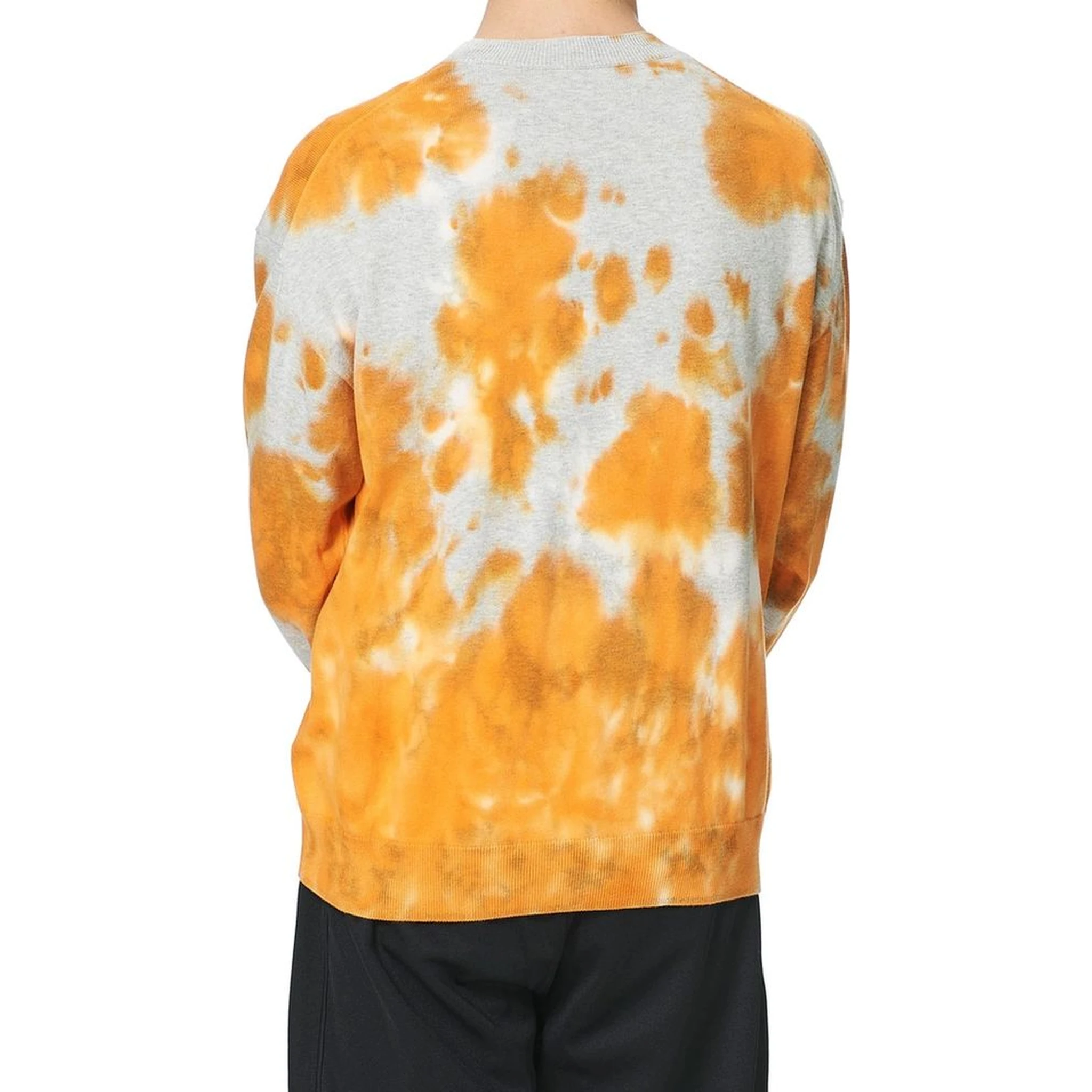 Orange Cotton Sweatshirt