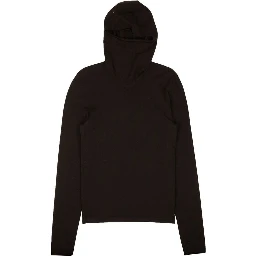 Black Cashmere Hoodie