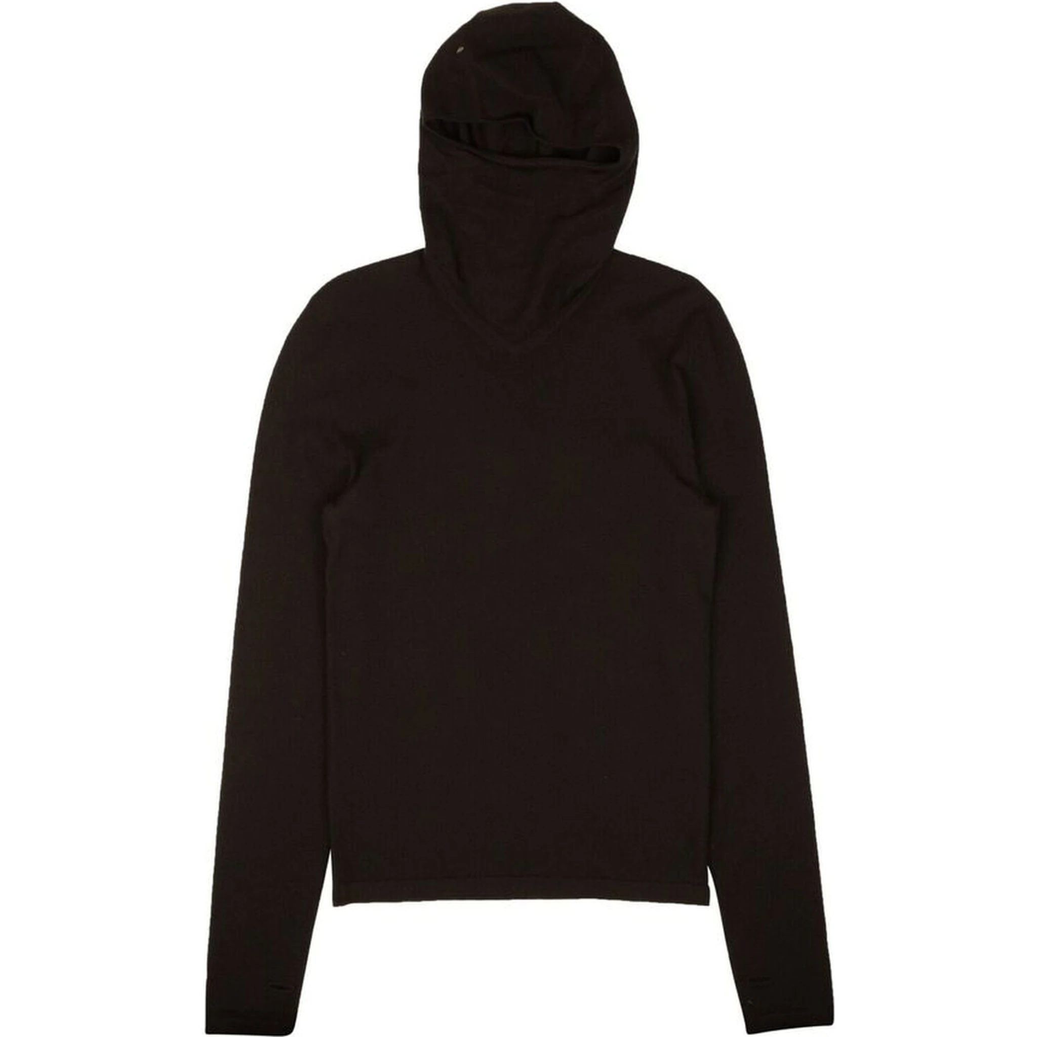 Black Cashmere Hoodie