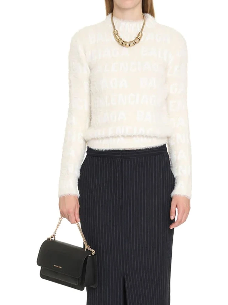 White Elastane Sweatshirt alternative