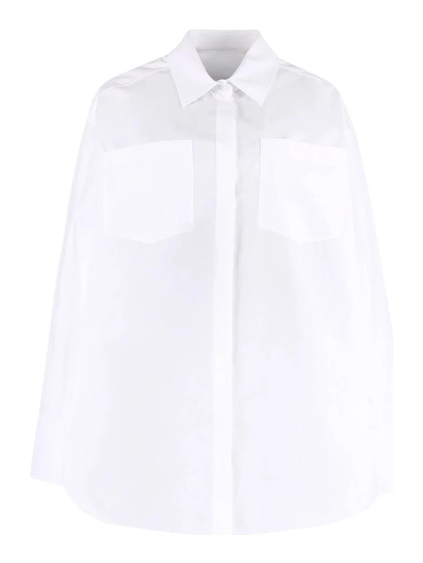 White Cotton Casual Dress
