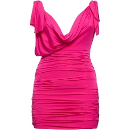 Multicolor Elastane Casual Dress