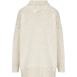 White Cashmere Turtleneck