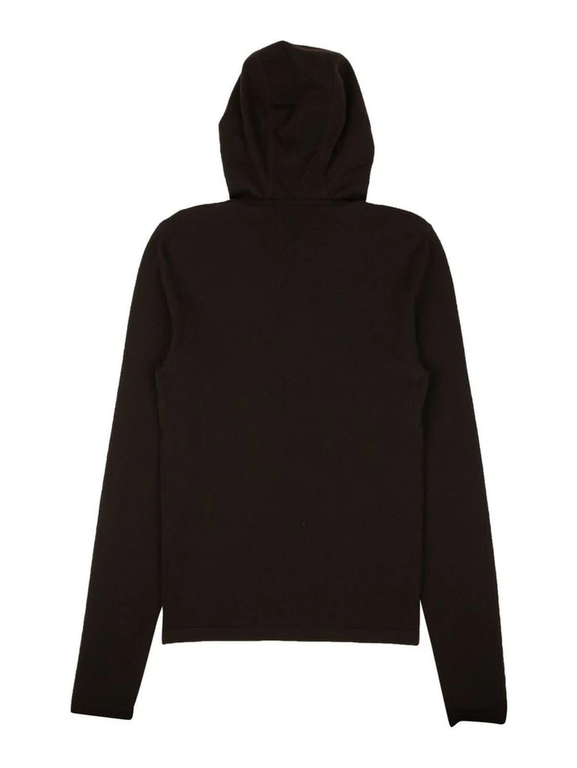 Black Cashmere Hoodie