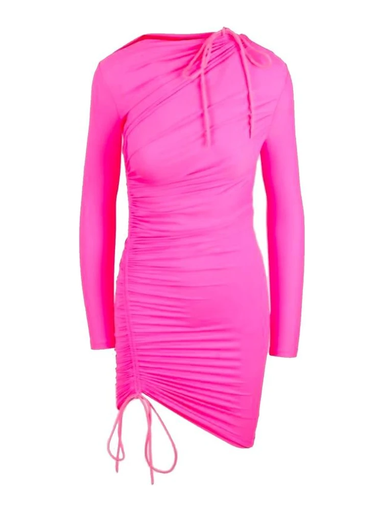 Multicolor Polyamide Casual Dress
